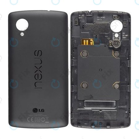 LG Nexus 5 D821 - Poklopac baterije (crni)