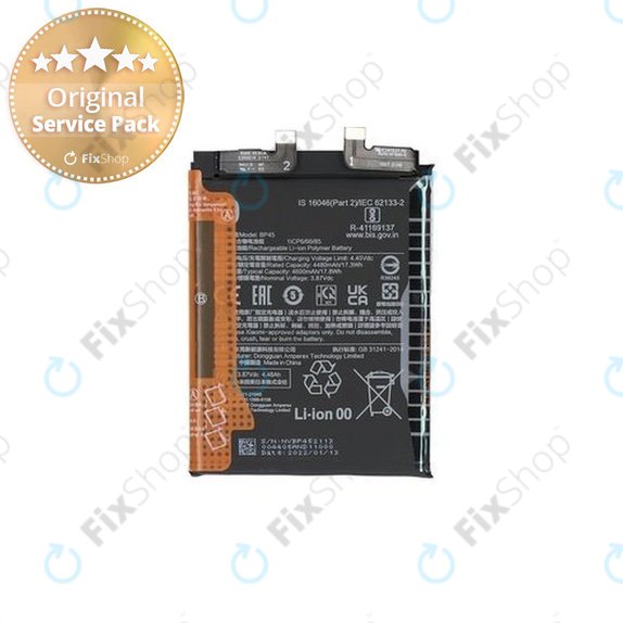Xiaomi 12 Pro 2201122C 2201122G - Baterija BP45 4600mAh - 460200009A1G Genuine Service Pack