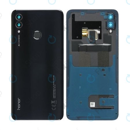 Huawei Honor 10 Lite - Poklopac baterije + senzor otiska prsta (crno) - 02352HAE