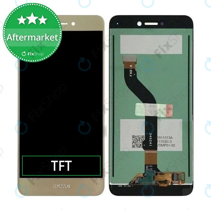 Huawei P9 Lite (2017), Honor 8 Lite - LCD zaslon + zaslon osjetljiv na dodir (Gold) TFT