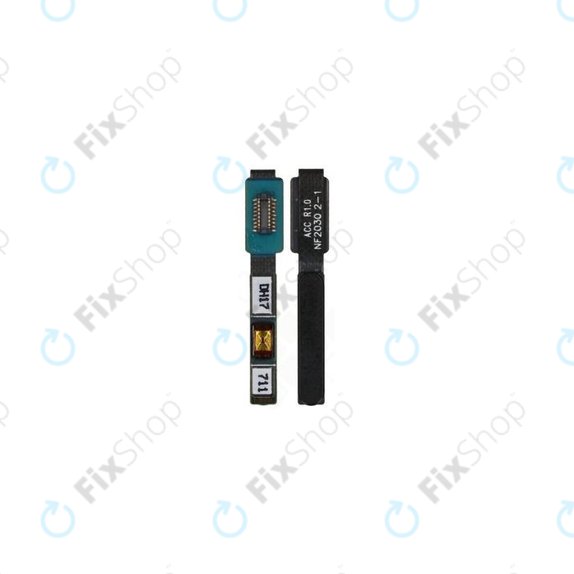 Sony Xperia 10 II, Xperia 1 II, Xperia 5 II - Senzor otiska prsta + savitljivi kabel (crni) - A5019511A Originalni servisni paket