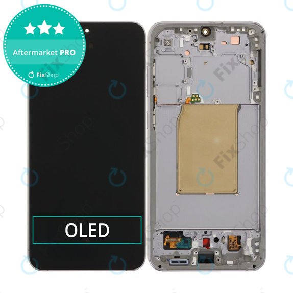 Samsung Galaxy S25 FE - LCD zaslon + zaslon osjetljiv na dodir + okvir (Jetblack) OLED