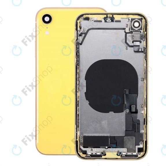 Apple iPhone XR - Stražnje Maska s malim dijelovima (žuto)