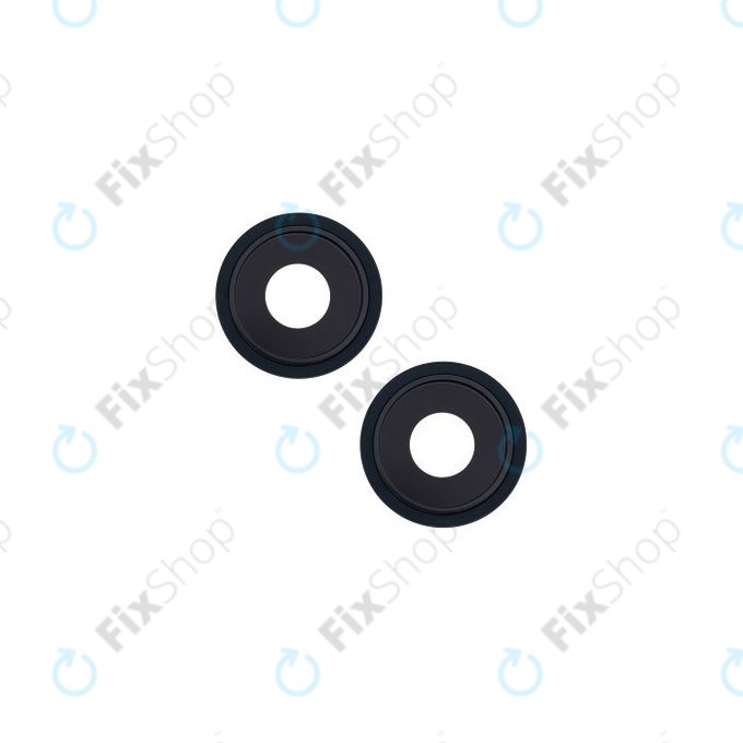 Apple iPhone 13, 13 Mini - Leća stražnje kamere + okvir (Midnight) - 2 kom