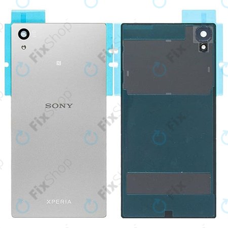 Sony Xperia Z5 E6653 - Poklopac baterije bez NFC antene (srebrna) - 1295-1376 Originalni servisni paket