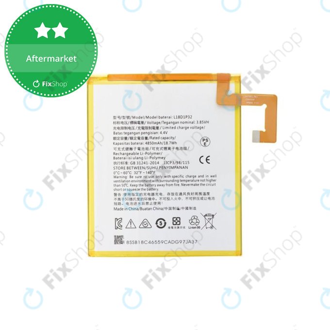 Lenovo Tab M10 TB-X605, TB-X306 ,TB-X505 - Baterija L18D1P32 4850mAh