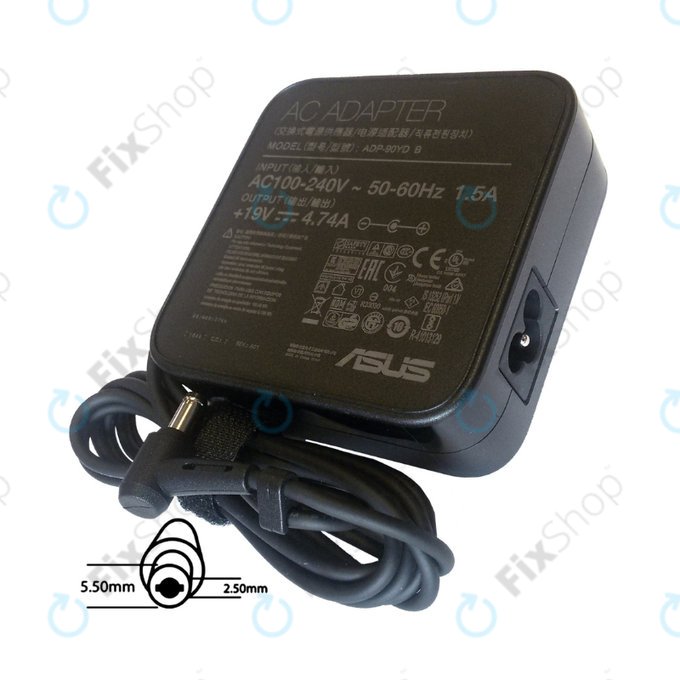 Punjač adapter za Asus, B0A001-00051000, 90W, 19V, Genuine Service Pack