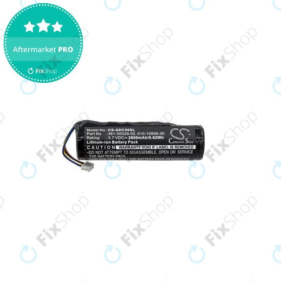 Garmin Alpha 100, DC50, GAA002, GAA003, GAA004, T5, TT10, TT15 - Baterija 010-10806-30, 010-11828-03, 361-00029-02 2600mAh HQ