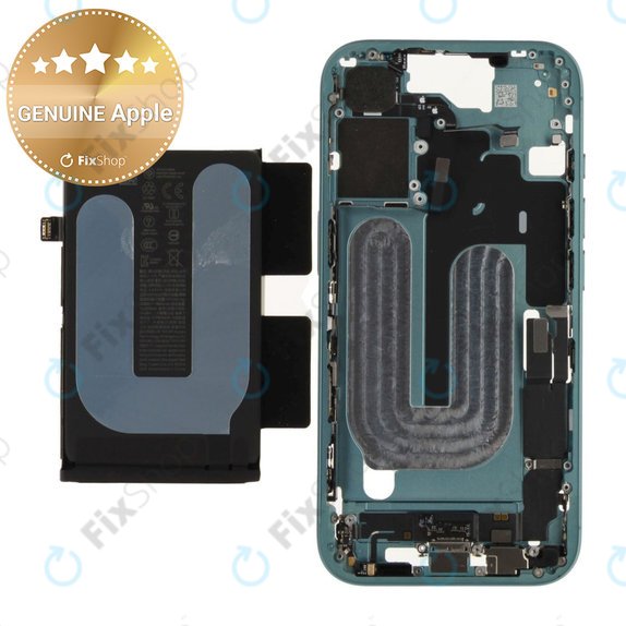 Srednji okvir s baterijom za iPhone 16 | Green | ZD076-00683 | Genuine Apple