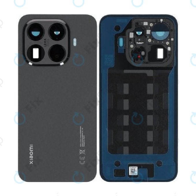 Poklopac baterije za Xiaomi 15T Pro 5G, Black, 5600070O12U00, Genuine Service Pack