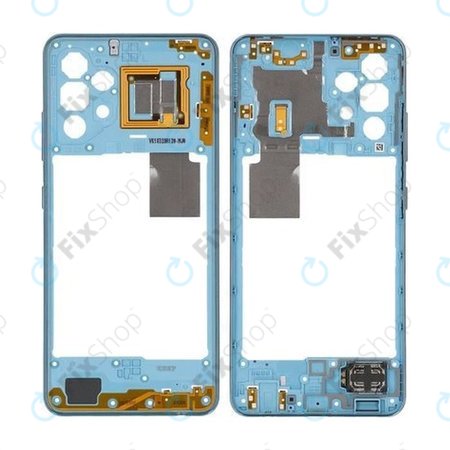 Samsung Galaxy A32 4G A325F - Srednji okvir (Sjajno plavi) - GH97-26181C Originalni servisni paket