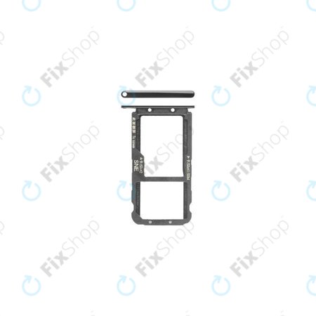 Huawei Mate 20 Lite SNE-LX1, SNE-L21 - SIM ladica (crna) - 51661KAV