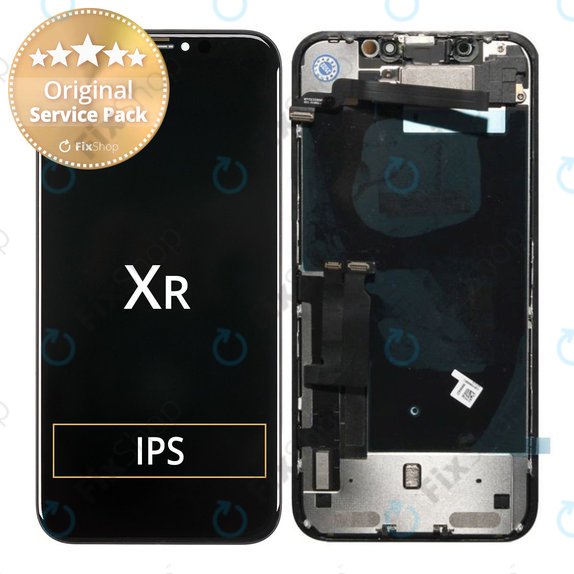 Apple iPhone XR - LCD zaslon + zaslon osjetljiv na dodir + okvir - 661-11232 Originalni servisni paket