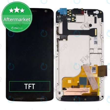 Motorola Moto X Force XT1581 - LCD zaslon + zaslon osjetljiv na dodir + okvir (Black) TFT