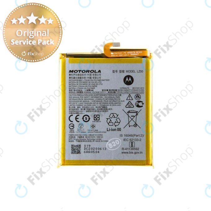 Motorola Moto G 5G Plus XT2075, G100 XT2125 - Baterija LZ50 5000mAh - SB18C74374 Originalni servisni paket