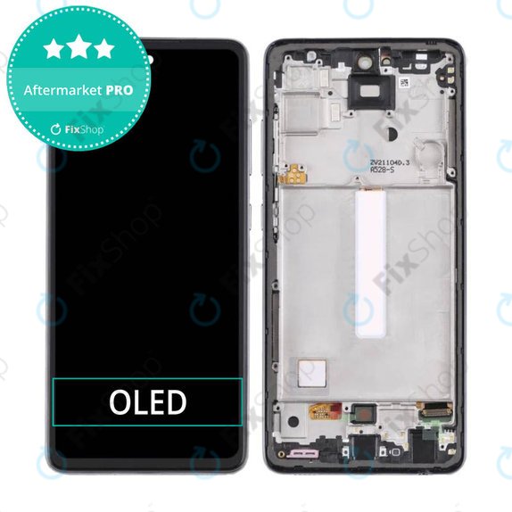Samsung Galaxy A52 5G A526B, A52s 5G A528B - LCD zaslon + zaslon osjetljiv na dodir + okvir (Awesome Black) OLED