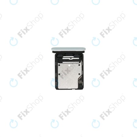 Sony Xperia 1 IV XQCT54 - SIM ladica (bijela) - A5045829A Originalni servisni paket
