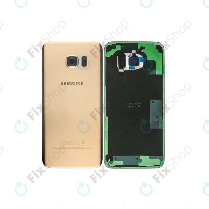 Samsung Galaxy S7 Edge G935F - Poklopac baterije (zlato) - GH82-11346C Originalni servisni paket