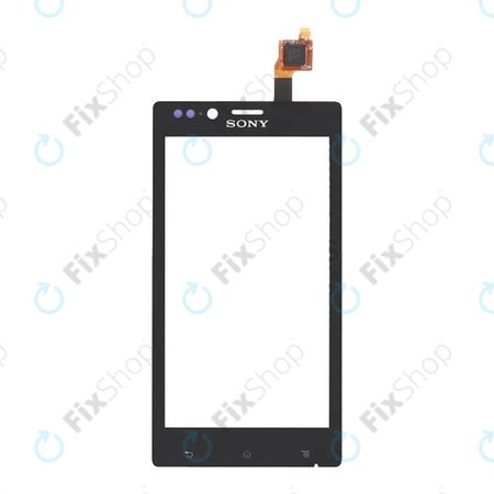 Sony Xperia J ST26i - Zaslon osjetljiv na dodir (crni)