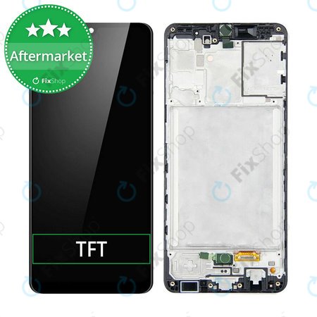 Samsung Galaxy A31 A315F - LCD zaslon + zaslon osjetljiv na dodir + okvir (Prism Crush Black) TFT