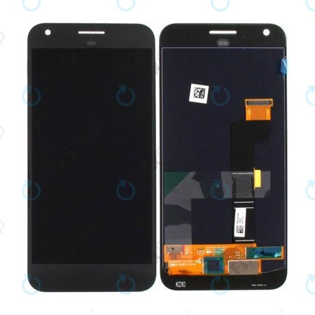 Google Pixel G-2PW4200 - LCD zaslon + zaslon osjetljiv na dodir (crni) - 83H90204-00 Originalni servisni paket