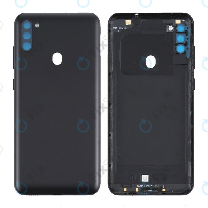 Samsung Galaxy M11 M115F - Poklopac baterije (crni) - GH81-19132A Originalni servisni paket