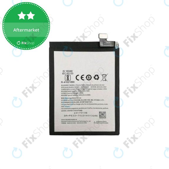 OnePlus 3T - Baterija BLP633 3400mAh