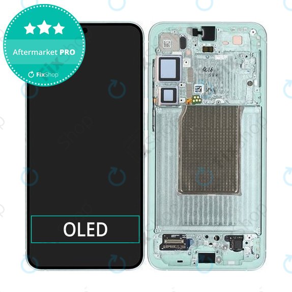 Samsung Galaxy S25 Plus - LCD zaslon + zaslon osjetljiv na dodir + okvir (Mint) OLED
