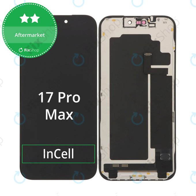 Zaslon In-Cell FHD za iPhone 17 Pro Max, Zaslon osjetljiv na dodir s okvirom