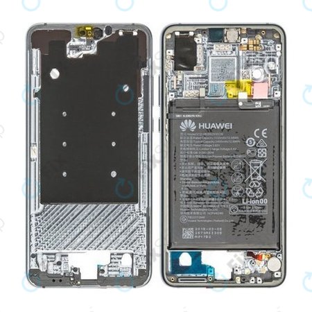 Huawei P20 - Srednji okvir + baterija (plava) - 02351VTM, 02351WKH