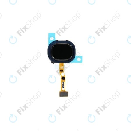Samsung Galaxy M21 M215F - Senzor otiska prsta + fleksibilni kabel (crni) - GH96-13467A originalni servisni paket
