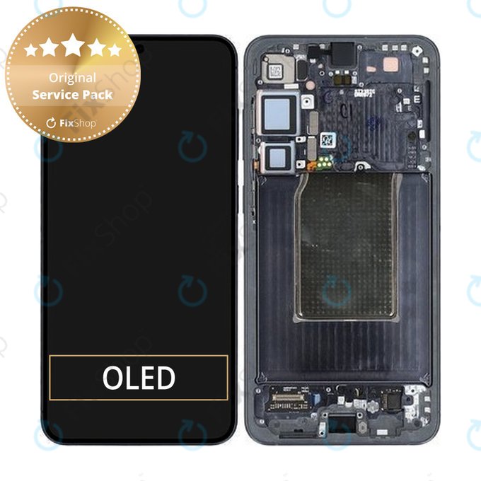 Samsung Galaxy S25 Plus - LCD zaslon + zaslon osjetljiv na dodir + okvir (Blueblack) - GH82-36368E Genuine Service Pack