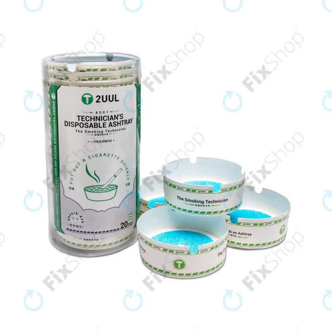 Jednokratna pepeljara za tehničare, 2UUL AS01, 20kom/kutija
