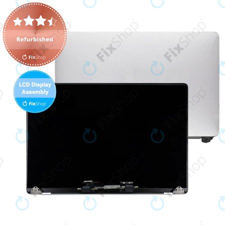 Apple MacBook Pro 15" A1707 (Late 2016 - Mid 2017) - LCD zaslon + prednje staklo + kućište (Silver) Refurbished