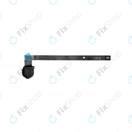 Apple iPad Air - Jack konektor + Flex kabel (crni)