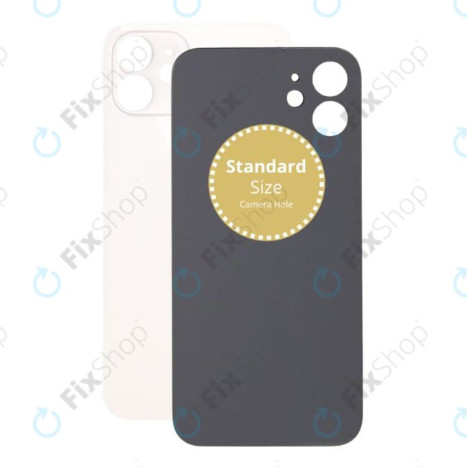Apple iPhone 12 - Stražnje staklo kućišta (bijelo)