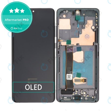 Samsung Galaxy S20 Ultra G988F - LCD zaslon + zaslon osjetljiv na dodir + okvir (Cosmic Black) OLED