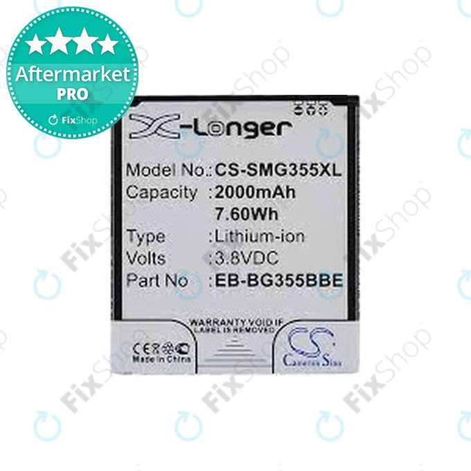 Samsung Galaxy Core 2 G355F - Baterija EB-BG355BBE 2000mAh HQ