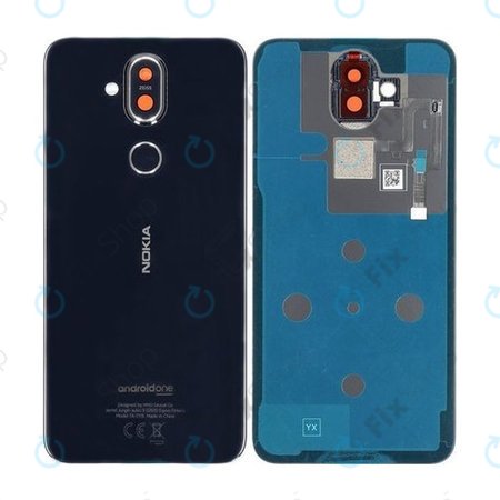 Nokia 8.1 (Nokia X7) - Poklopac baterije (plavi) - 20PNXLW0004 Originalni servisni paket