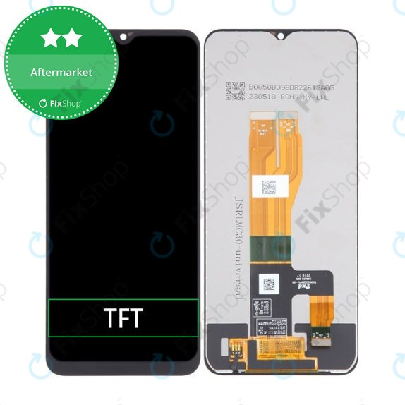 Realme C30 RMX3581 - LCD zaslon + zaslon osjetljiv na dodir TFT