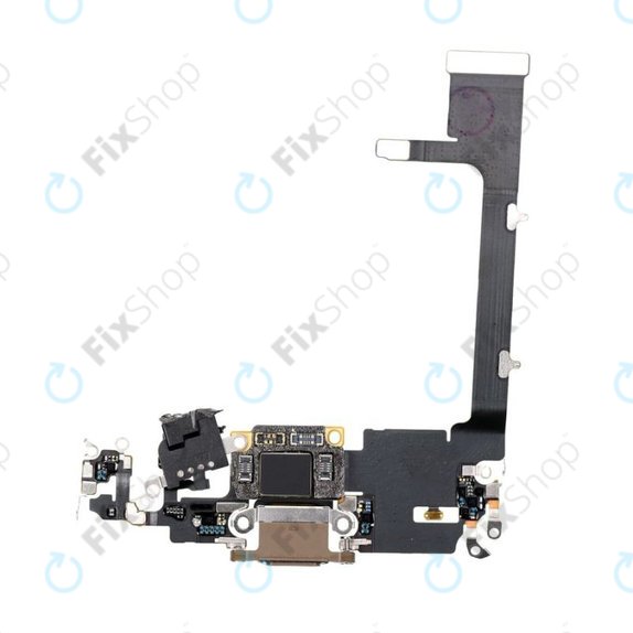 Apple iPhone 11 Pro Max - Konektor za punjenje + Flex kabel (zlato)