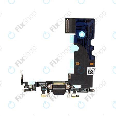 Apple iPhone SE (2. generacija 2020.) - Konektor za punjenje + fleksibilni kabel (crni)
