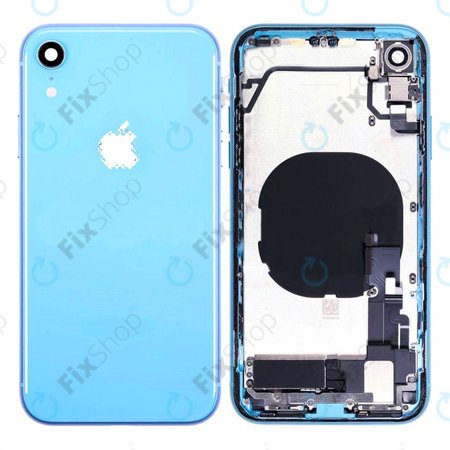 Apple iPhone XR - Stražnje Maska s malim dijelovima (plavo)
