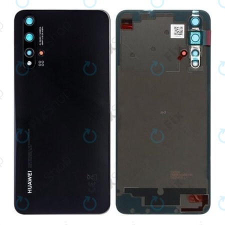 Huawei Nova 5T Yale-L61A - Poklopac baterije (crni) - 02353EFN