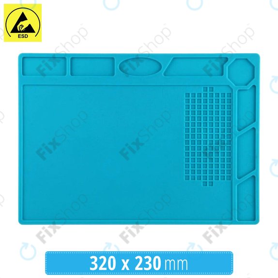 ESD antistatički silikonski jastučić otporan na toplinu - 32 x 23 cm