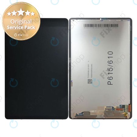 Samsung Galaxy Tab S6 Lite P610, P615 - LCD zaslon + zaslon osjetljiv na dodir (Oxford Grey) - GH82-22896A Originalni servisni paket