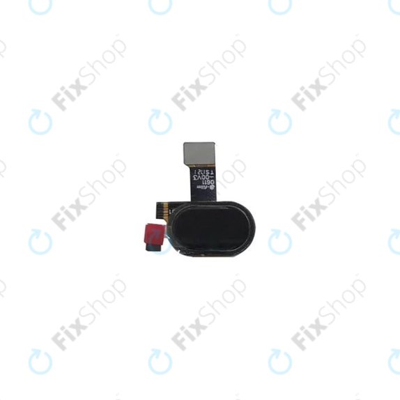 Motorola Moto E4 XT1761 - Gumb Home + Senzor Otiska Prsta + Flex Kabel (Black)