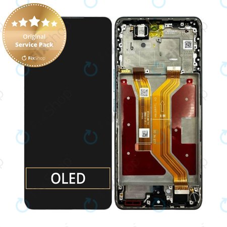 Honor Magic7 Lite - LCD zaslon + zaslon osjetljiv na dodir + okvir (Jade Cyan) - 0235AMMN Genuine Service Pack