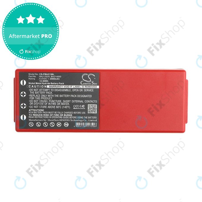 Baterija za HBC Radiomatic Spectrum, 2000mAh, Ni-MH, 6V, BA214061, HQ