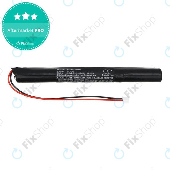 Baterija za Hilti 120-ME, GX 120 ME, 3000mAh, Li-MnO2, 4.5V, 381458, HQ